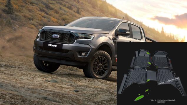 Thảm Sàn TPV Cao Cấp Ford Ranger , Raptor