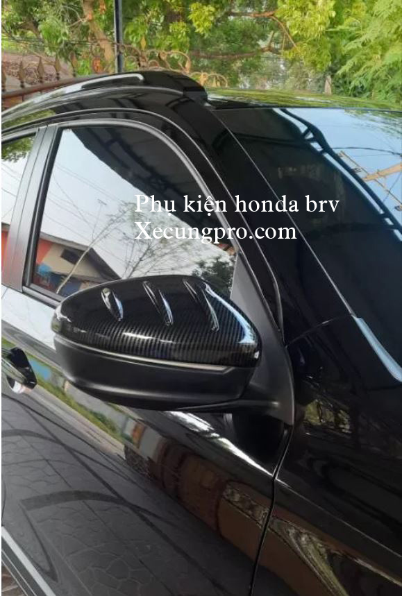 Ốp bảo vệ gương honda brv (carbon)