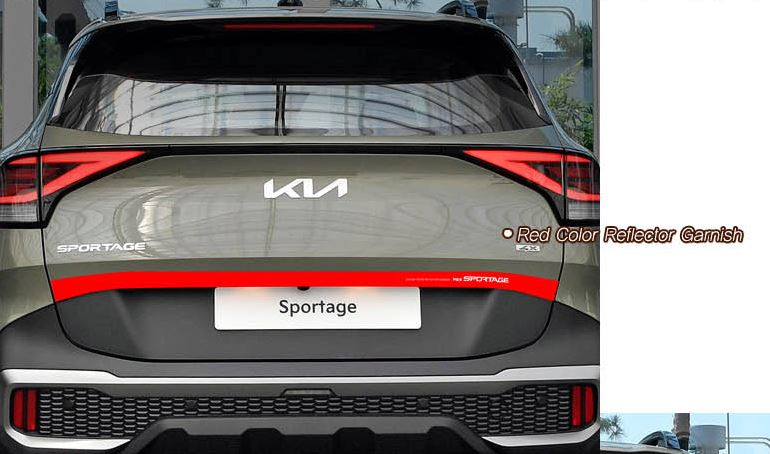 Dán phản quang cốp khi tắt máy kia sportage 2022