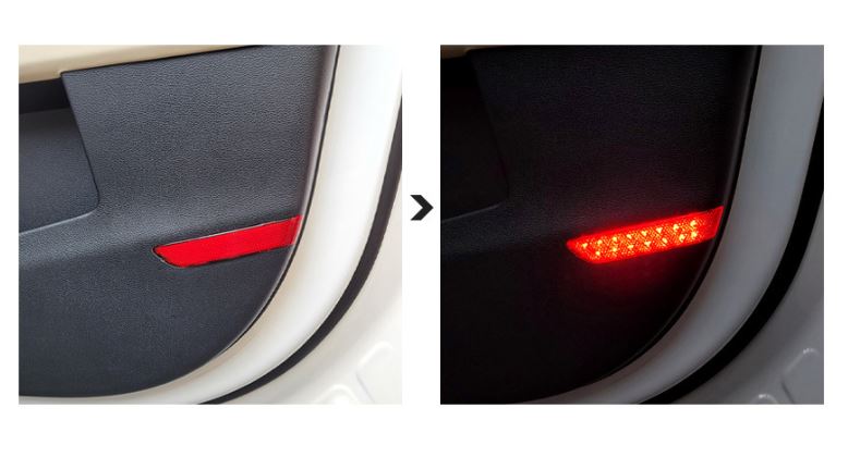 Led cảnh báo 2 tapi cửa kia sportage 2022