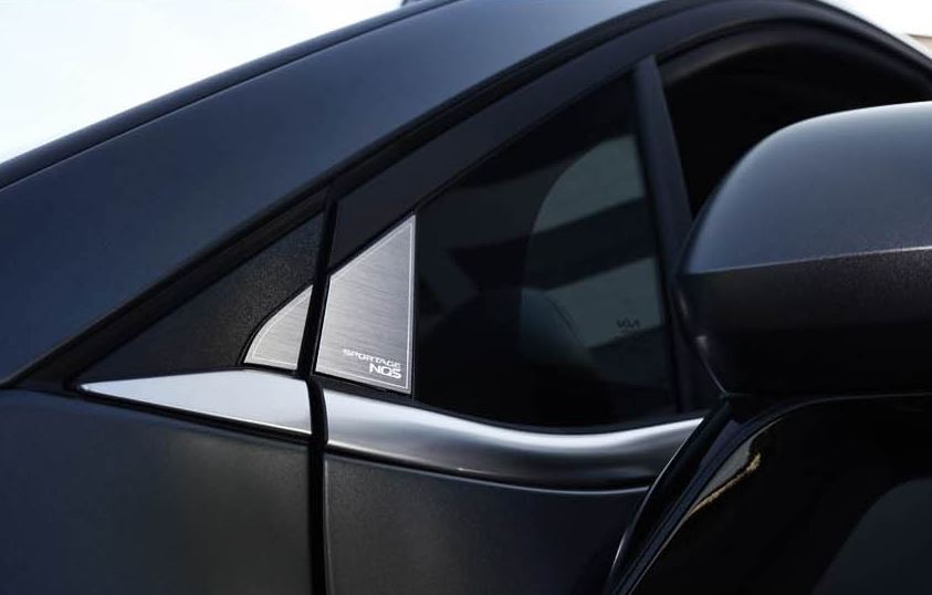 Ốp trụ A 2 bên kia sportage 2022 Nhôm Đúc