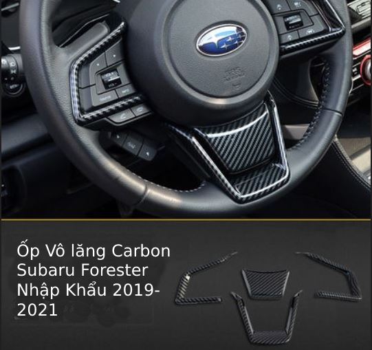 Ốp Nội Thất Carbon Subaru Forester ( Full xe )