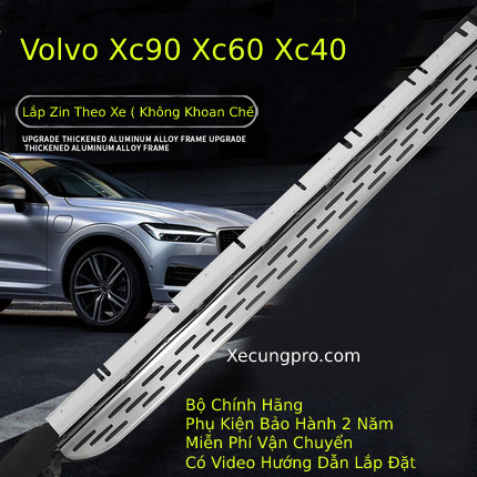 Bậc Bước Chân Volvo Xc90 Chính Hãng Zin Theo Xe Màu Đen