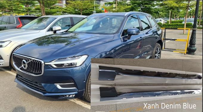 Bệ Bước Chân Volvo Xc60 (Xanh Denim Blue)