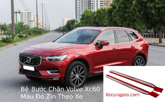 Bệ Bước Chân Tiêu Chuẩn Zin Volvo Xc60 (18-22 Màu Đỏ)