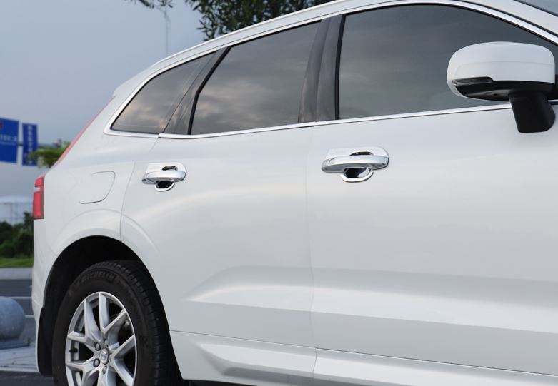 Ốp Full Tay Hõm cửa chống xước Volvo XC60 (Logo XC60)