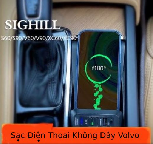 Sạc Điện Thoại Không Dây Volvo (2016-2022)