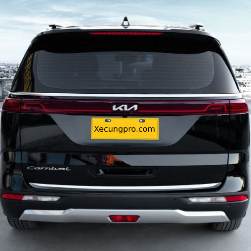 Viền Trang Trí Cốp Kia Carnival (Inox)