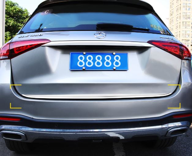 Ốp Nâng Cấp Viền Cốp Mercedes GLE 20-21