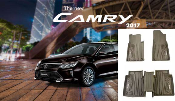 Thảm Lót Sàn 3W Chính Hãng Toyota Camry TPE 2011-2017,2018