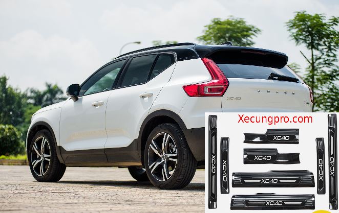 Ốp Bảo Vệ Bậc Chống trầy cửa volvo xc40